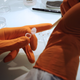 Above, a scientist experimenting with embryonic stem cells.